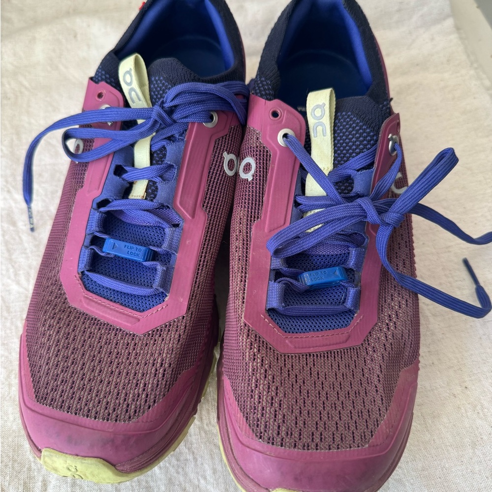 On Running Women's Purple and Blue Athletic Shoes